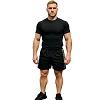 FIGHT-FIT - Pantaloncini da fitness / Nero