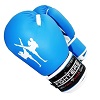 FIGHTERS - Guantoni da boxe per Bambini / Attack / 6 oz / Blu