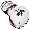 FIGHTERS - MMA Handschuhe / Elite / Weiss / Large