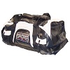 FIGHTERS - Bolsa de gimnasia / Negro-Blanco / 60x40x35 cm