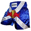 FIGHTERS - Pantaloncini Muay Thai / Bulls / Blu-Bianco