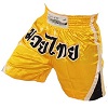 FIGHTERS - Muay Thai Shorts / Gelb / Large