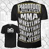 Phantom - MMA Sports 2.0 T-Shirt / Schwarz-Gelb / Small