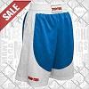 Top Ten - Pantaloncini da boxe da uomo / Blu-Bianco