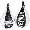 Venum - Balon de velocidad / Speed ​​Bag / Skintex / Negro-Blanco / Medium