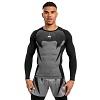 Venum - Rashguard / Attack  / Long Sleeve / Nero-Grigio