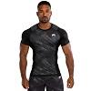 Venum - Rashguard / Tectonic Rapid / Short Sleeve / Nero-Grigio