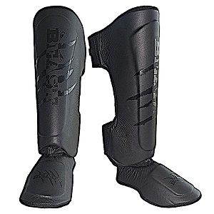 BEAST - Muay Thai Shin Guard / Shadow / Black / Large