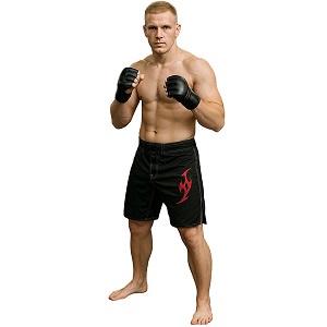 FIGHT-FIT - Pantaloncini da MMA / Brazilian / Nero / Medium