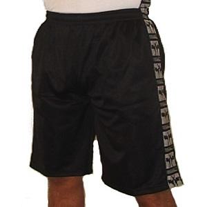 FIGHT-FIT - Pantaloncini da fitness / Nero / Small