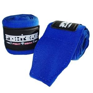 FIGHTERS - Fasce da Boxe / 450 cm / elastico / Blu