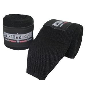 FIGHTERS - Fasce da Boxe / 450 cm / non elastico / Nero