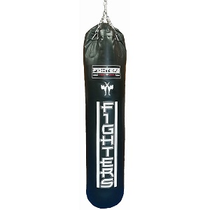 FIGHTERS - Sacco da boxe / Performance / vuoto / 100 cm / nero