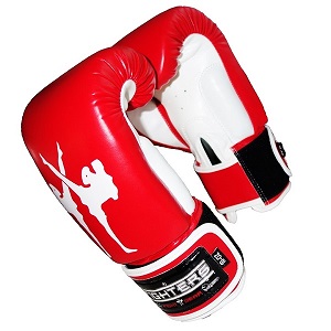 FIGHTERS - Gants de Boxe / Giant / Rouge / 12 oz