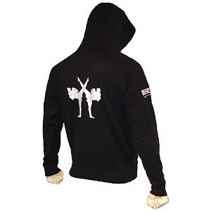 FIGHTERS - Felpa con cappuccio / Striker / Nero / Small