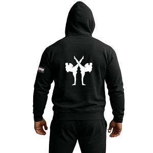 FIGHTERS - Felpa con cappuccio / Striker / Nero / Medium