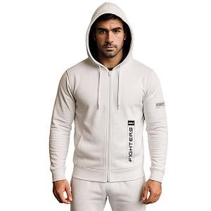 FIGHTERS - Felpa con cappuccio / Striker / Bianco / XS
