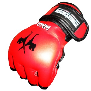 FIGHTERS - Gants MMA / Elite / Rouge / Medium