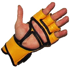 FIGHTERS - Guantes MMA / Elite / Amarillo / Large