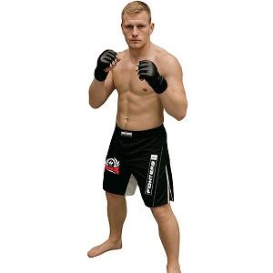FIGHTERS - Pantaloncini da MMA / Combat / Nero / Large