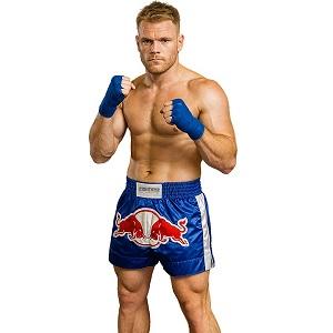 FIGHTERS - Pantaloncini Muay Thai / Bulls / Blu / XL
