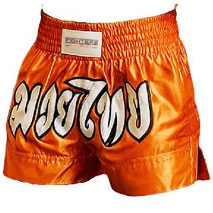 FIGHTERS - Pantaloncini Muay Thai / Arancio / Large