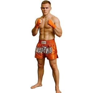 FIGHTERS - Pantaloncini Muay Thai / Arancio / Large