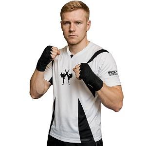 FIGHTERS - Camicia da kickboxing / Competition / Bianco / Small