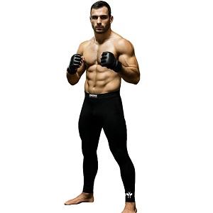 FIGHTERS - Pantaloni a compressione / Giant / Neri / Medium