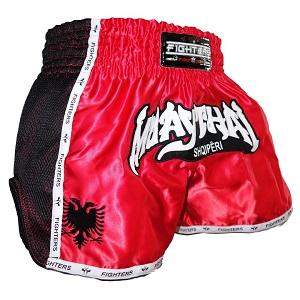 FIGHTERS - Muay Thai Shorts / Elite / Albanien-Shqipëri / XS