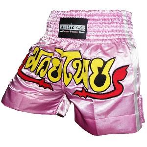 FIGHTERS - Pantaloncini Muay Thai / Rosa / Small