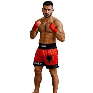 FIGHTERS - Pantaloncini Muay Thai / Albania-Shqipëri / XL
