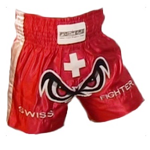 FIGHTERS - Pantalones Muay Thai / Suiza  / No Fear / Medium