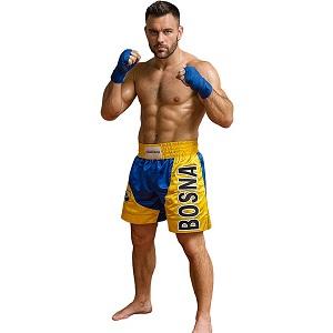 FIGHTERS - Pantaloncini Muay Thai / K-1 / Bosnia-Bosna / XL