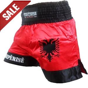 FIGHT-FIT - Short de Muay Thai / Albanie-Shqipërisë / XS