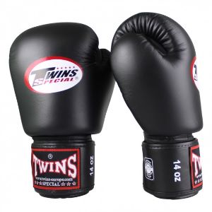 Twins - Guantes Boxeo / BGVL-3 AIR / Negro / 10 oz