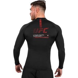 UFC Adrenaline by Venum Authentic Fight Night Rashguard / Manica lunga / Nero / Medium