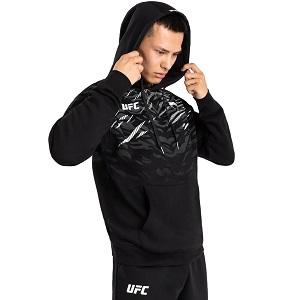 UFC Fusion by Venum Replica Felpa con Cappuccio per Uomo / Nero / Medium
