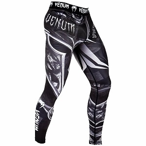 Venum - Compression Spats / Gladiator 3.0 / Black-White / Small