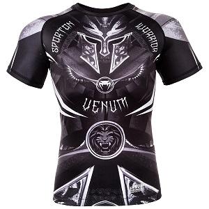 Venum - Rashguard / Gladiator 3.0 / Short Sleeve / Schwarz / Small