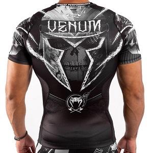 Venum - Rashguard / GLDTR 4.0 / Short Sleeve / Black  / Large