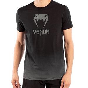Venum - T-Shirt / Classic / Nero-Grigio Scuro / Medium