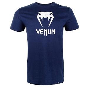 Venum - T-Shirt / Classic / Blue-White / Small