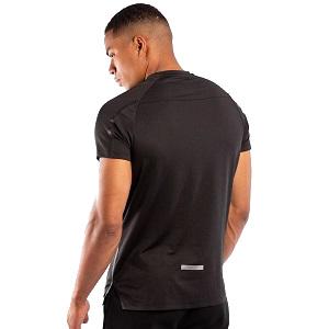 Venum - T-Shirt / Classic Dry Tech / Schwarz-Weiss / Large