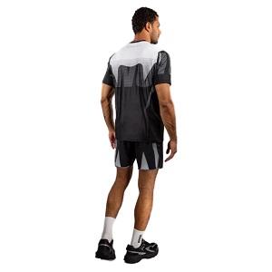 Venum - T-Shirt / Adrenaline Dry Tech / Nero-Argento-Grigio / Small