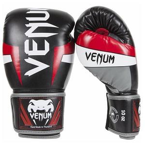 Venum - Guantoni / Elite / Nero-Rosso / 14 Oz