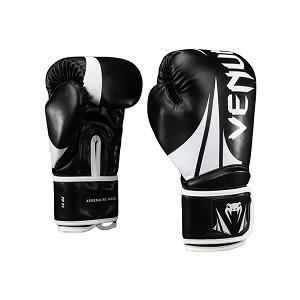 Venum - Guantoni da Boxe / Challenger 2.5 / Nero-Bianco / 10 oz