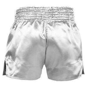 Venum - Pantaloncini di Muay Thai / Classic  / Argento-Nero / XL