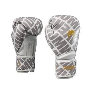 Venum - Guantoni da Boxe / Contender 1.5 XT 3D / Bianco-Oro / 10 oz