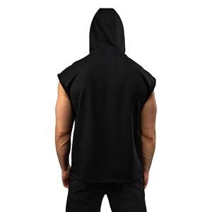 Venum - Felpa con cappuccio / Muay Thai VT / Senza maniche / Nero / Medium